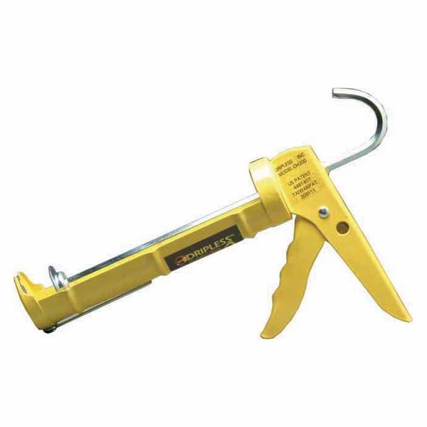 Dripless 1 Qt Contractor Grade Cradle Heavy Duty Ratchet Caulk Gun